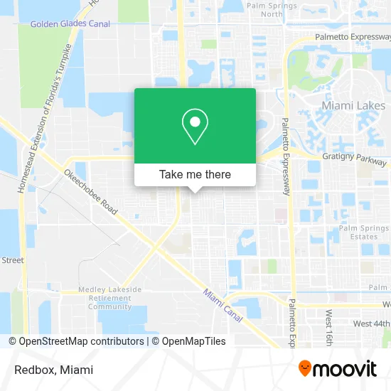 Redbox map