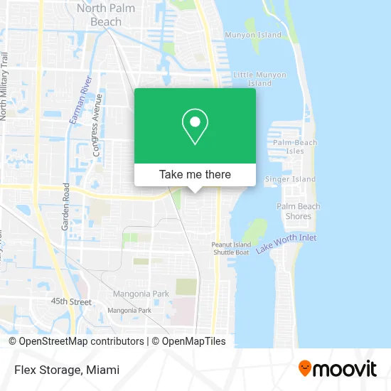 Flex Storage map