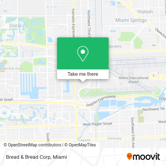Bread & Bread Corp map