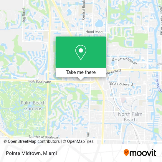 Pointe Midtown map