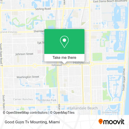 Good Guys Tv Mounting map