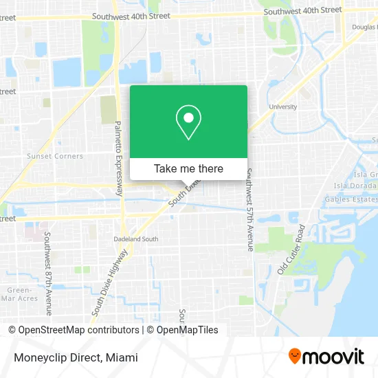 Moneyclip Direct map