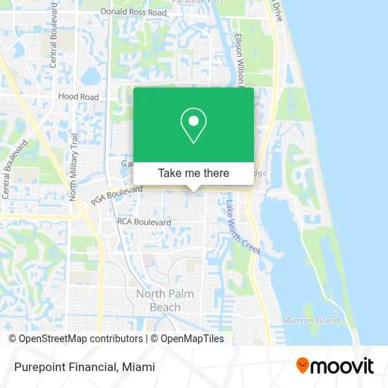 Purepoint Financial map