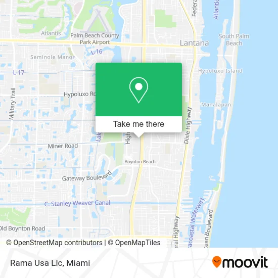 Rama Usa Llc map