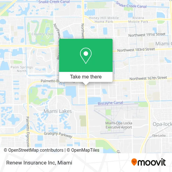 Renew Insurance Inc map