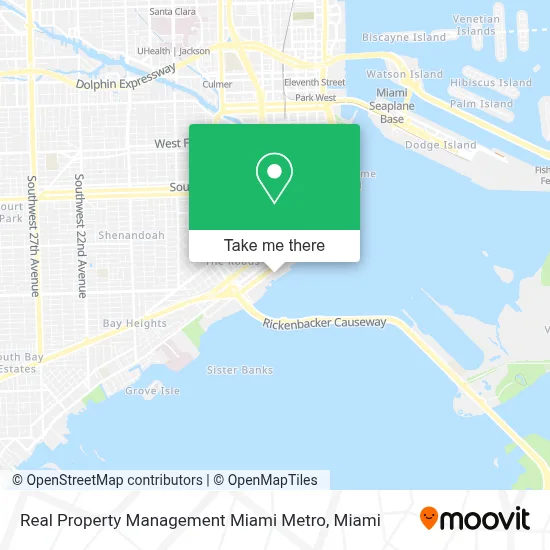 Real Property Management Miami Metro map