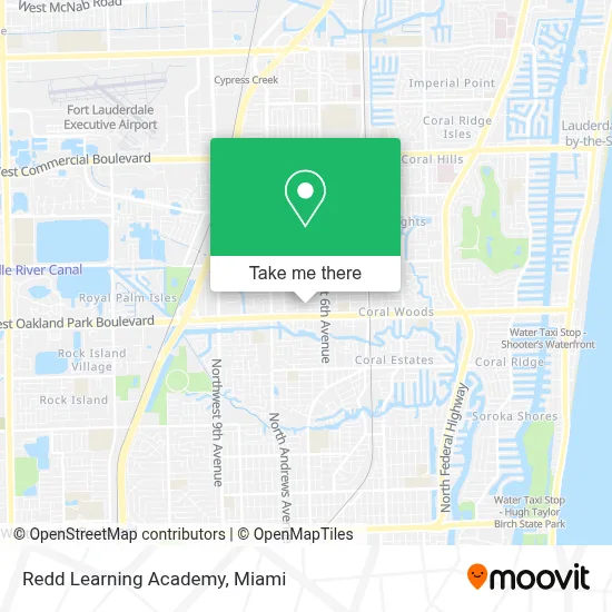 Redd Learning Academy map
