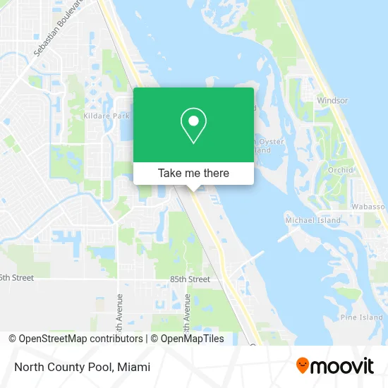 North County Pool map