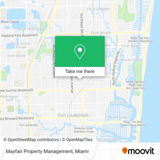 Mayfair Property Management map