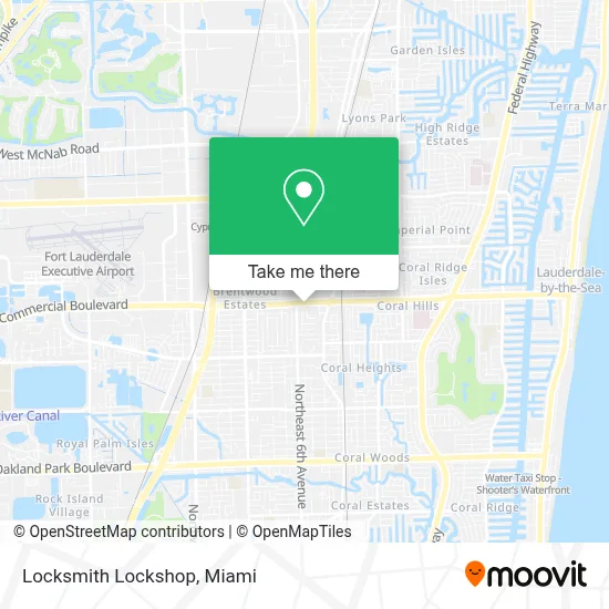 Locksmith Lockshop map