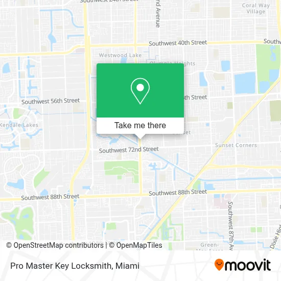 Pro Master Key Locksmith map