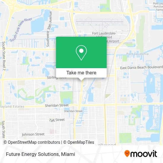 Future Energy Solutions map