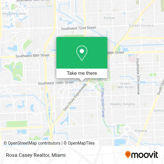 Rosa Casey Realtor map