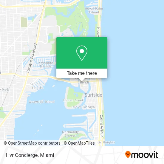 Hvr Concierge map