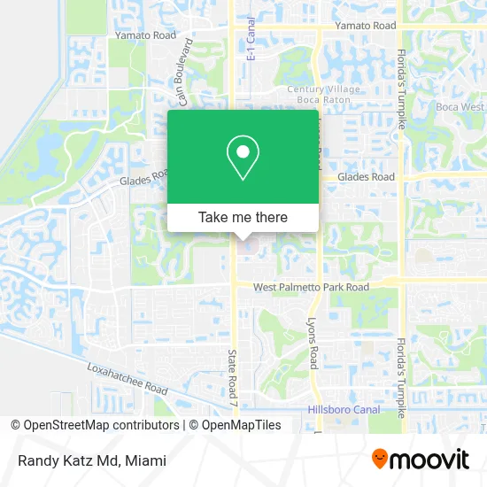 Randy Katz Md map
