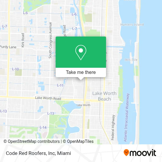 Code Red Roofers, Inc map