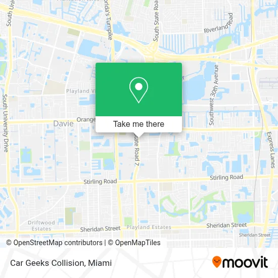 Car Geeks Collision map