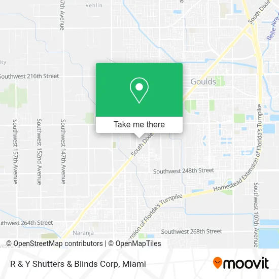 R & Y Shutters & Blinds Corp map