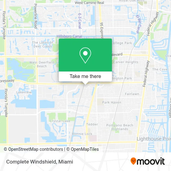 Complete Windshield map