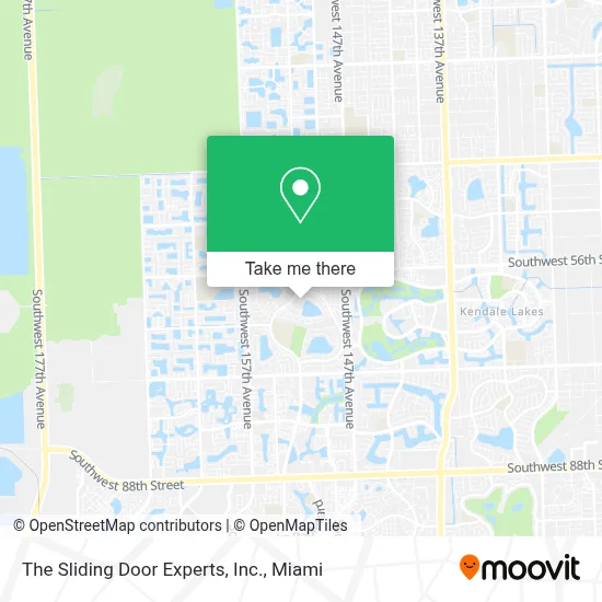 The Sliding Door Experts, Inc. map