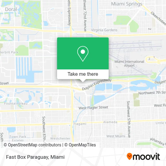 Fast Box Paraguay map