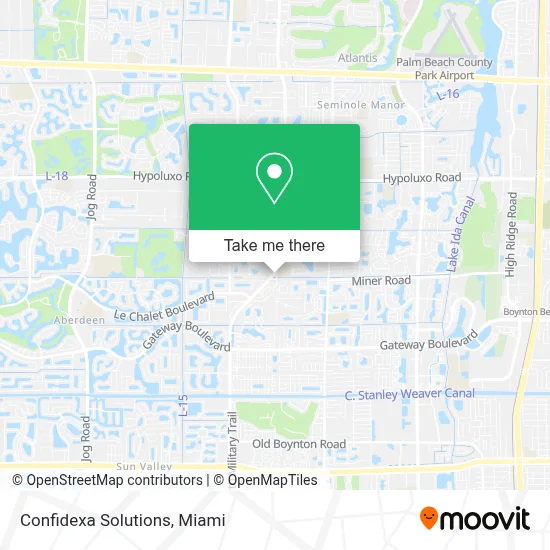 Confidexa Solutions map