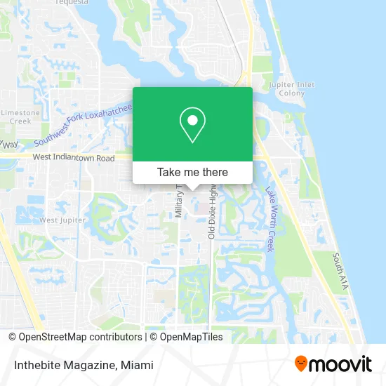Inthebite Magazine map