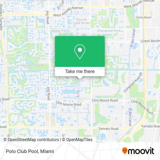 Polo Club Pool map