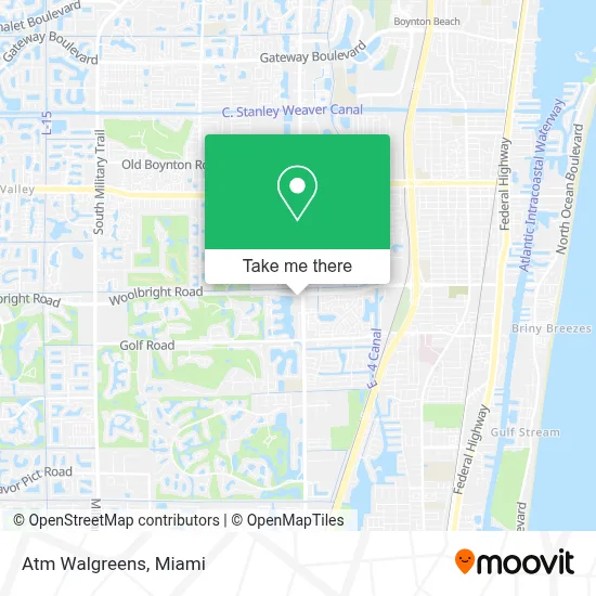 Atm Walgreens map