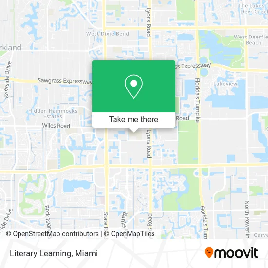 Literary Learning map