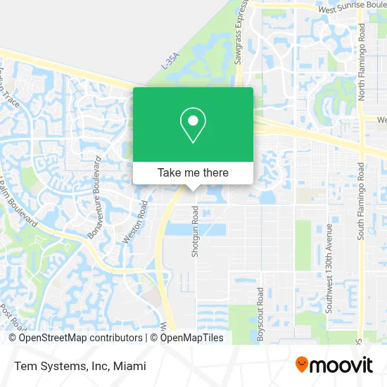 Tem Systems, Inc map
