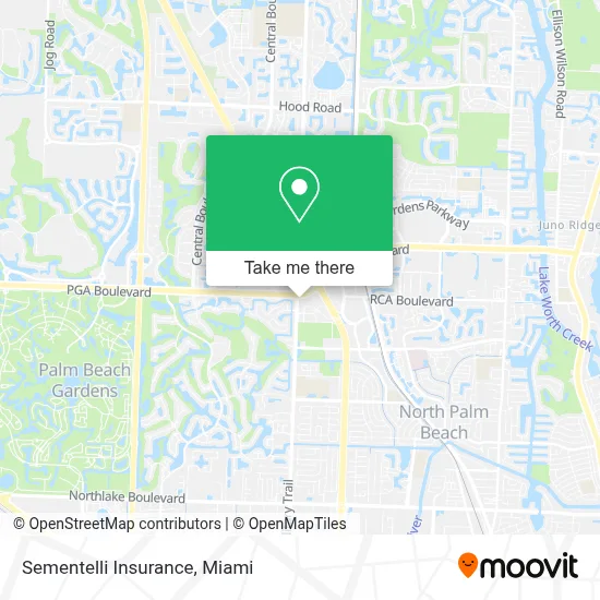 Sementelli Insurance map