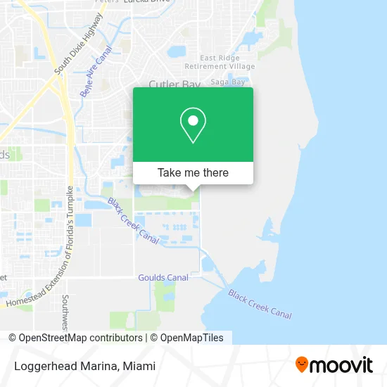 Loggerhead Marina map