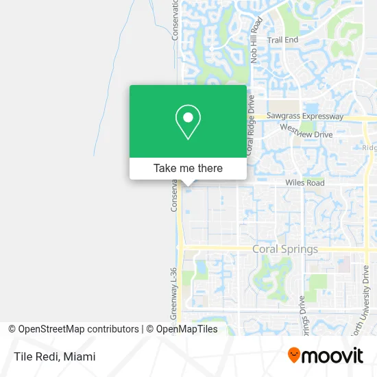 Tile Redi map