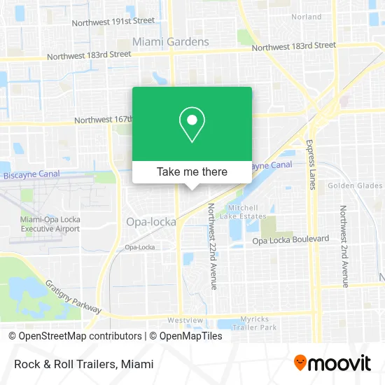 Rock & Roll Trailers map