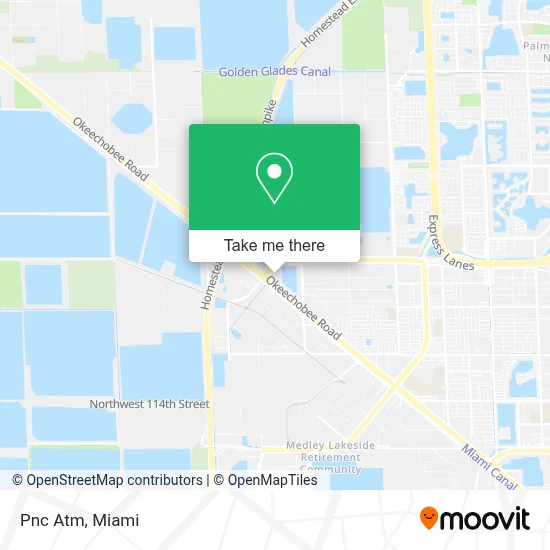 Pnc Atm map