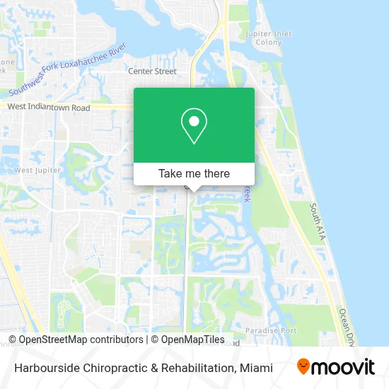 Harbourside Chiropractic & Rehabilitation map