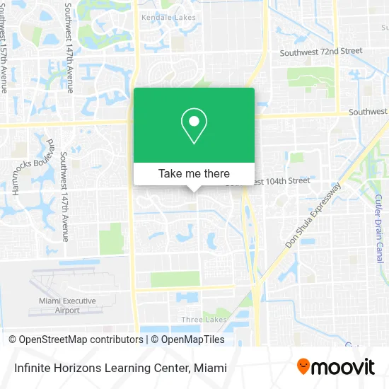 Infinite Horizons Learning Center map