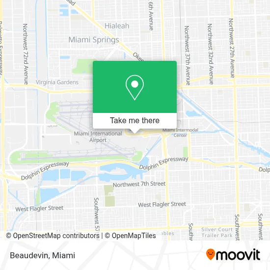 Beaudevin map