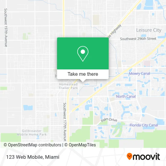 123 Web Mobile map