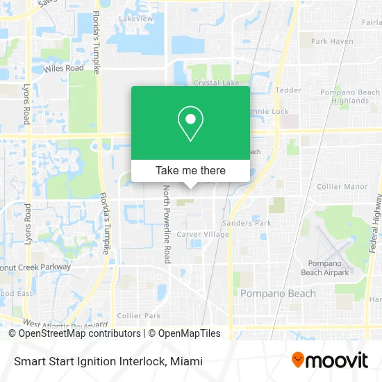 Smart Start Ignition Interlock map