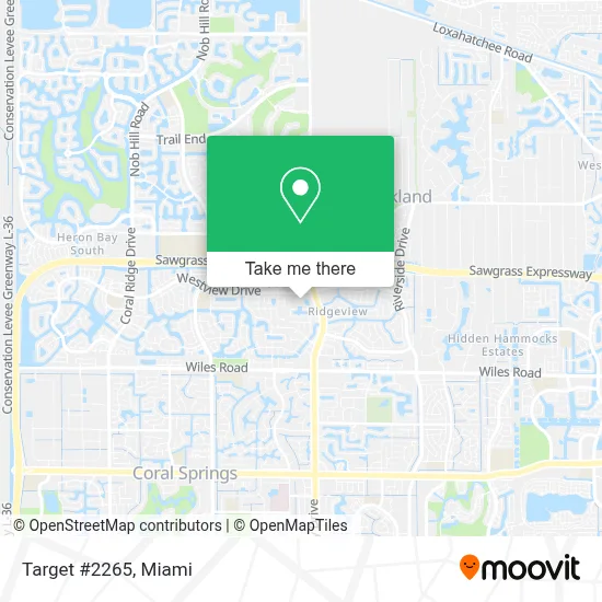 Target #2265 map