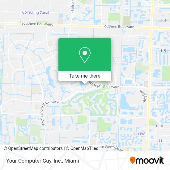 Your Computer Guy, Inc. map
