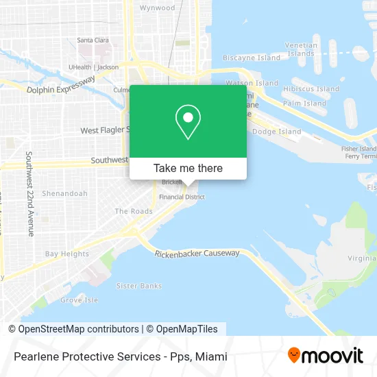 Pearlene Protective Services - Pps map