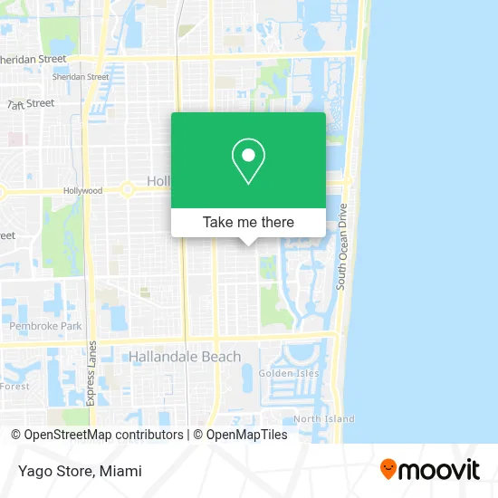 Yago Store map