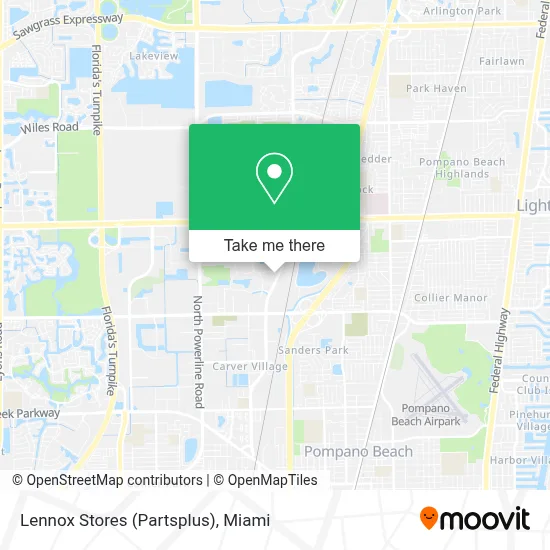 Lennox Stores (Partsplus) map