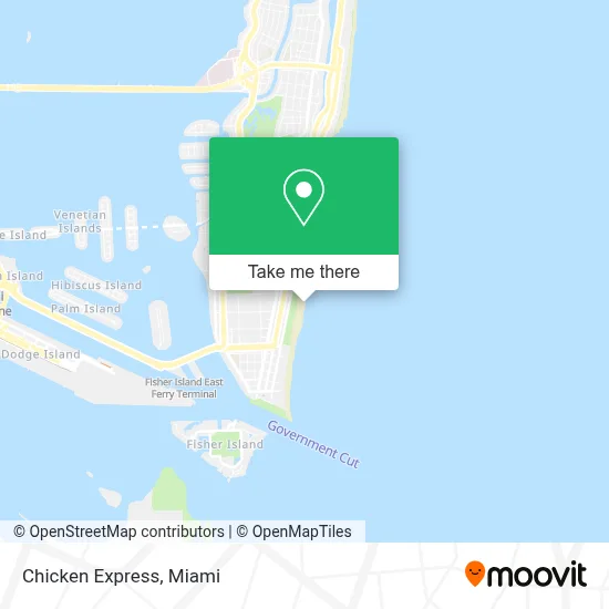 Chicken Express map
