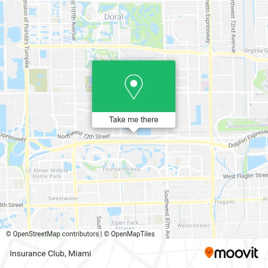 Insurance Club map