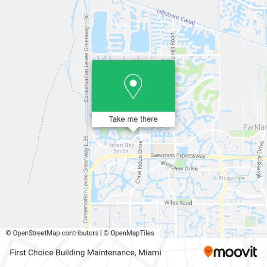 First Choice Building Maintenance map
