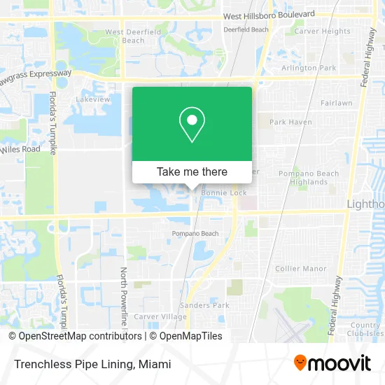 Trenchless Pipe Lining map